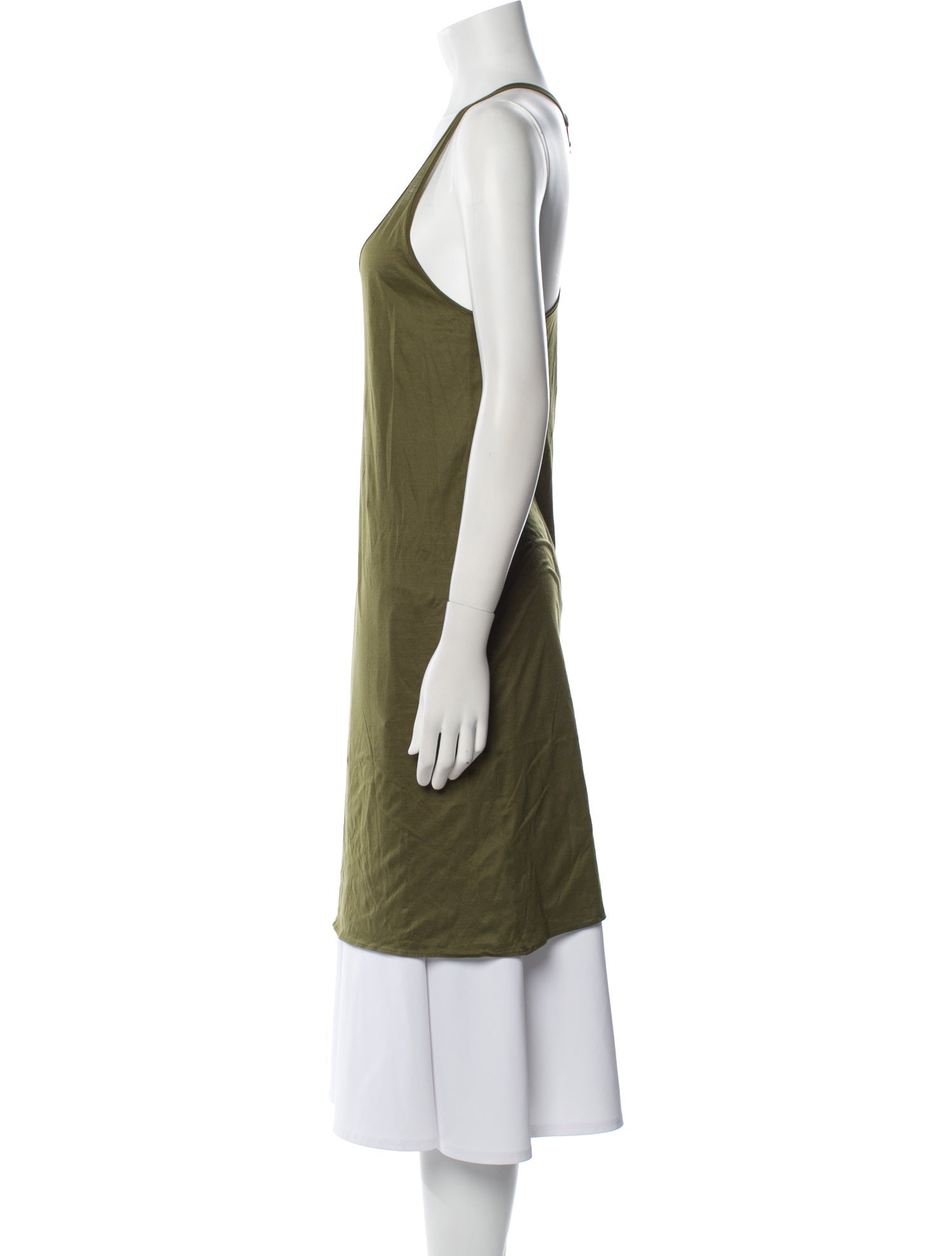 Eres Scoop Neck Sleeveless Tunic