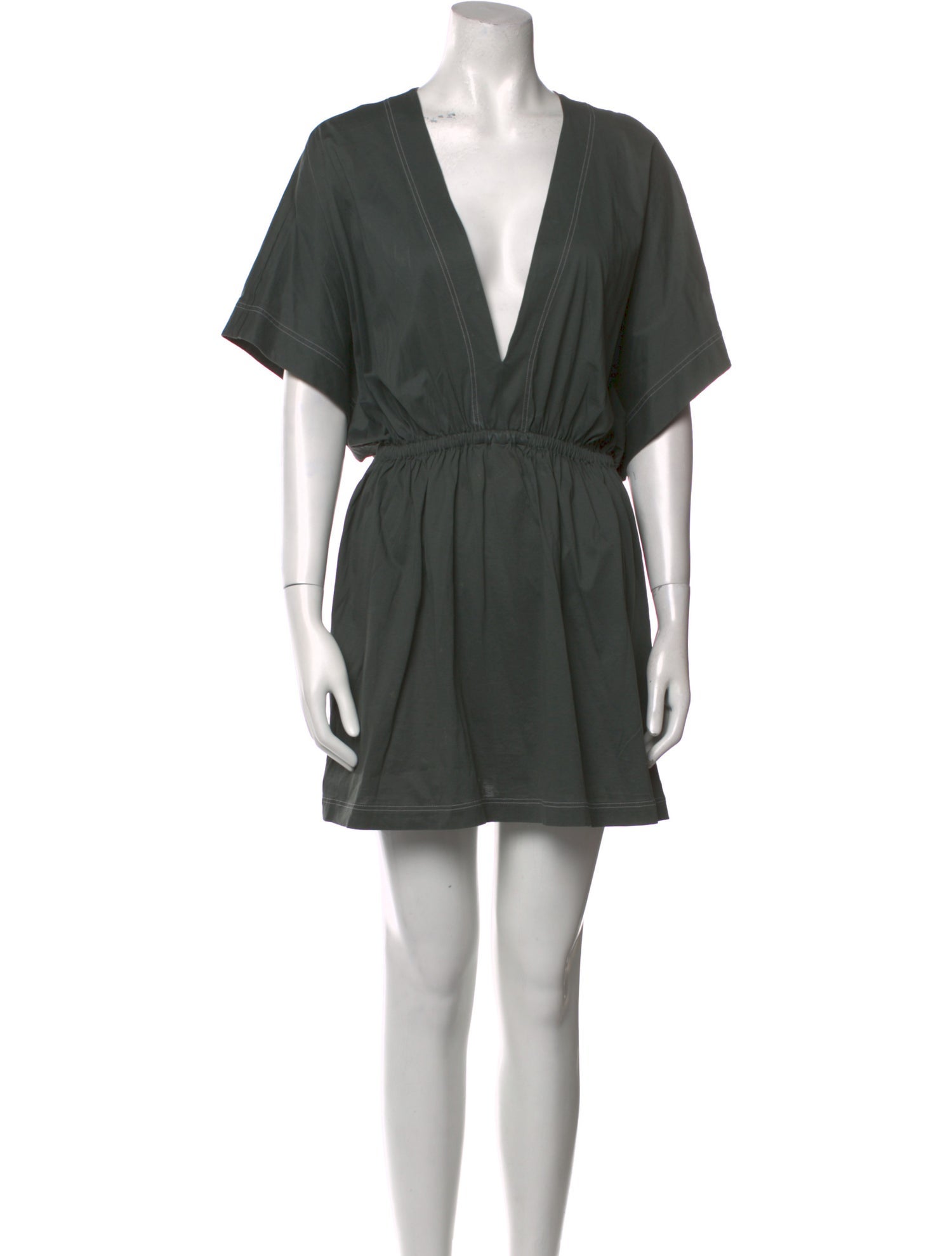 Eres V-Neck Mini Dress