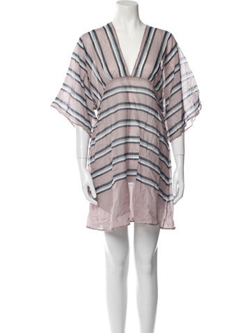 Eres Swimwear Striped Cover-Up L