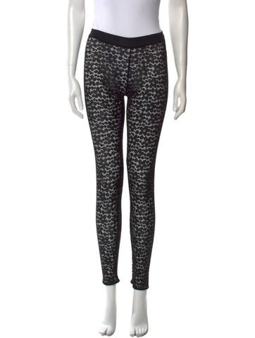 Eres Pants Lace Pattern Skinny Leg S