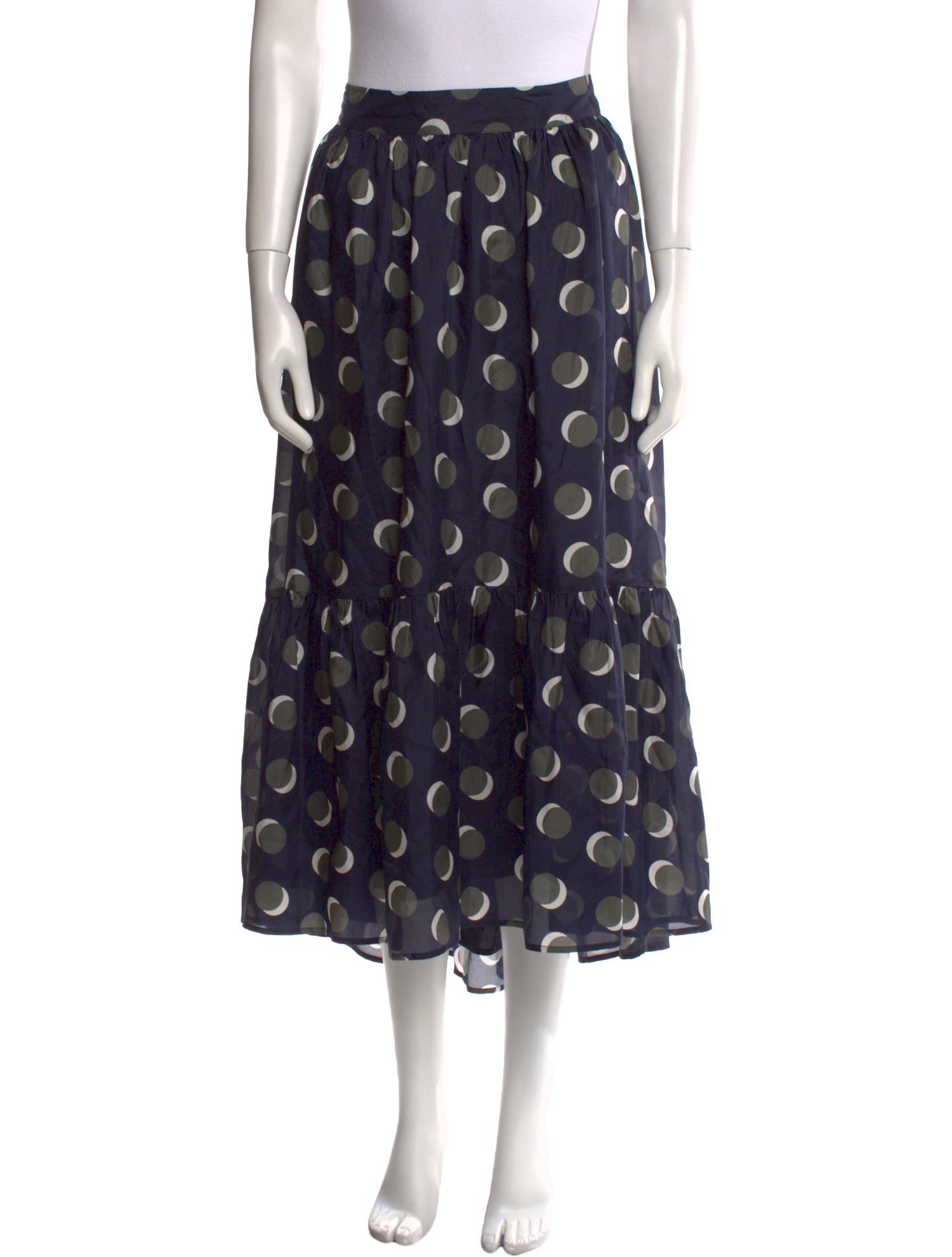 Eres Silk Midi Length Skirt w/ Tags