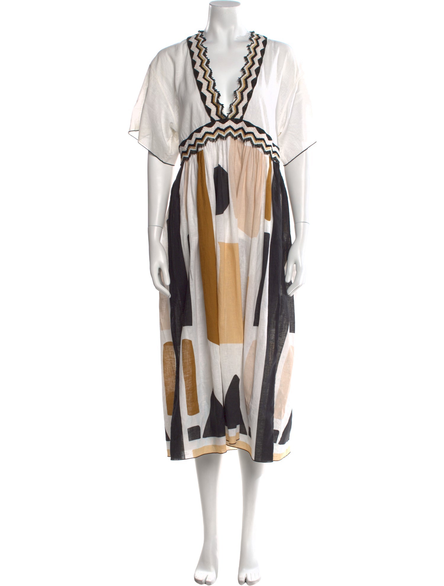 Eres Printed Long Dress