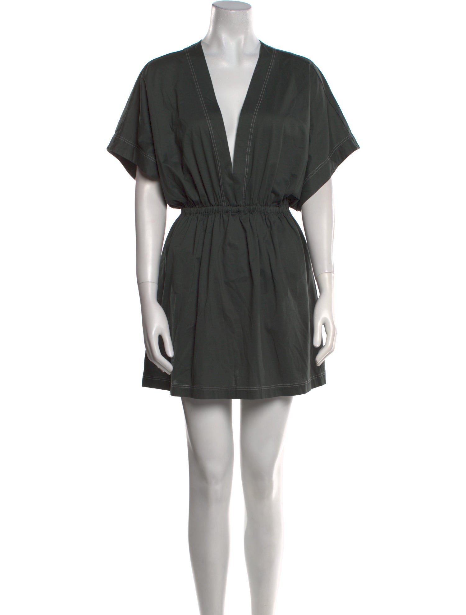 Eres V-Neck Mini Dress