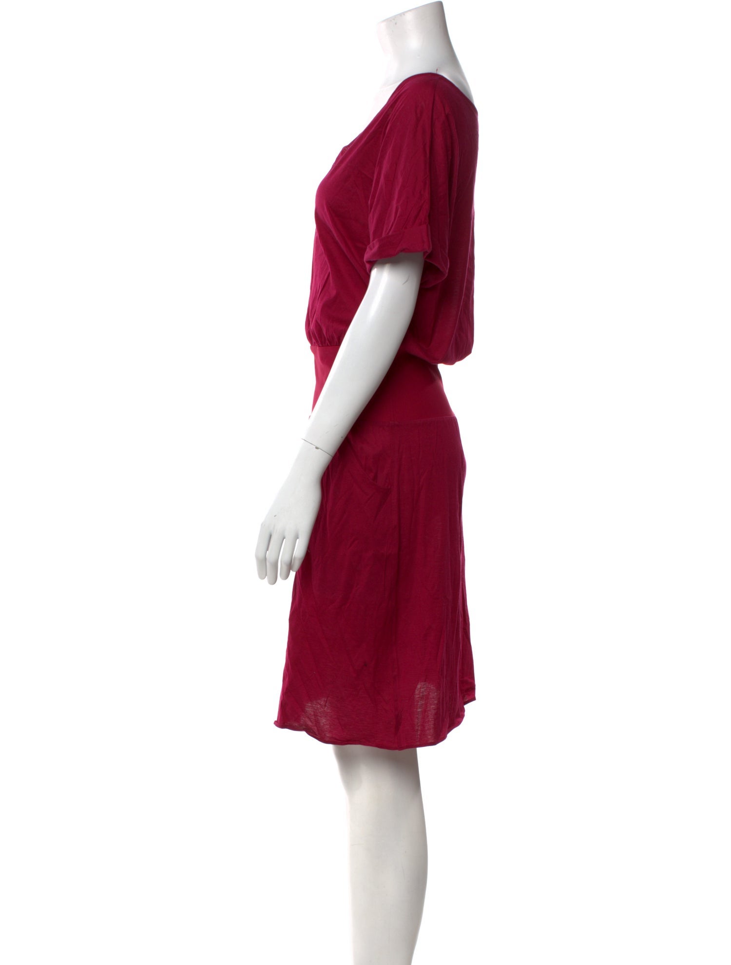 Eres V-Neck Knee-Length Dress