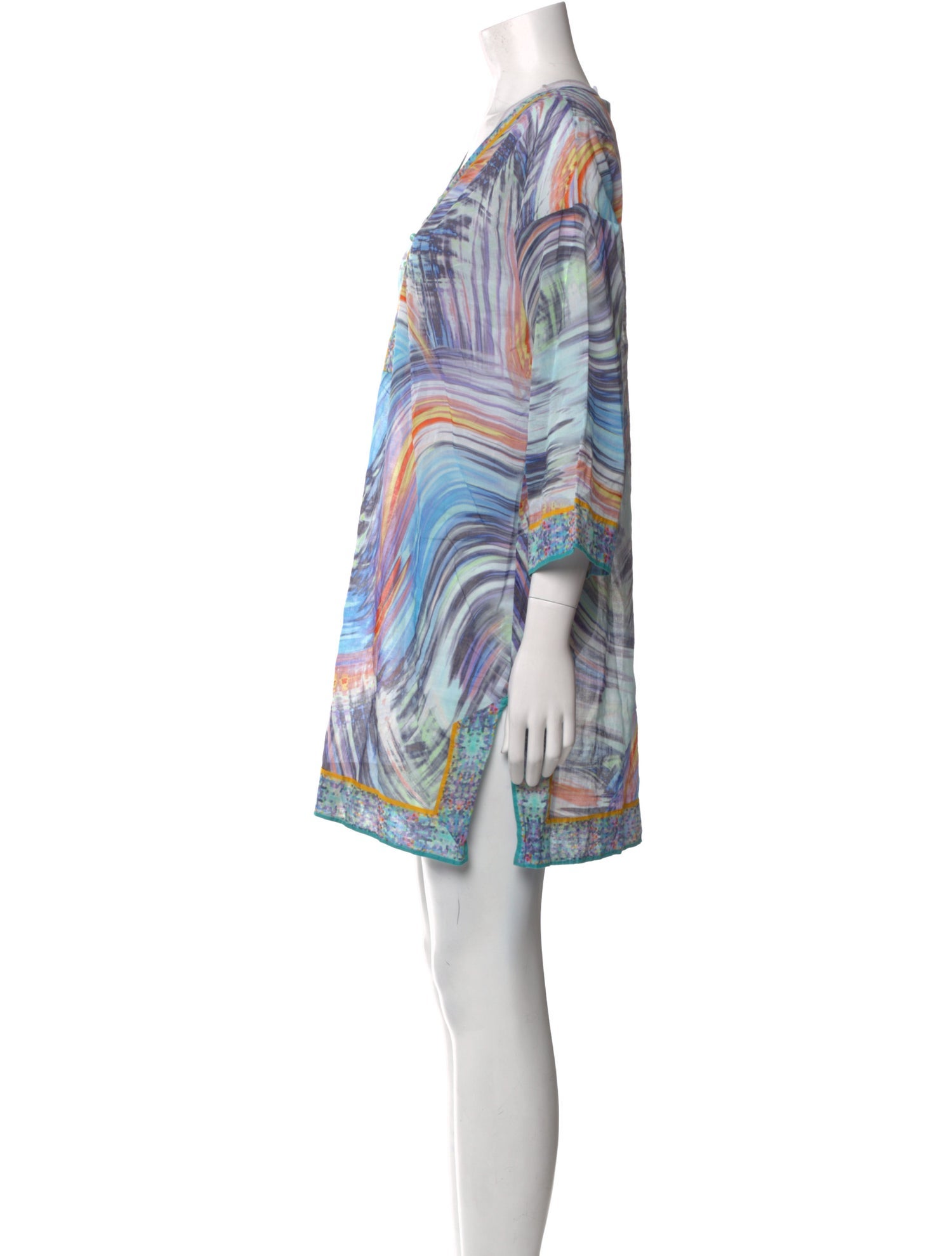 Eres Printed Mini Dress