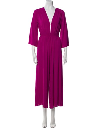 Eres Nylon V-Neck Jumpsuit