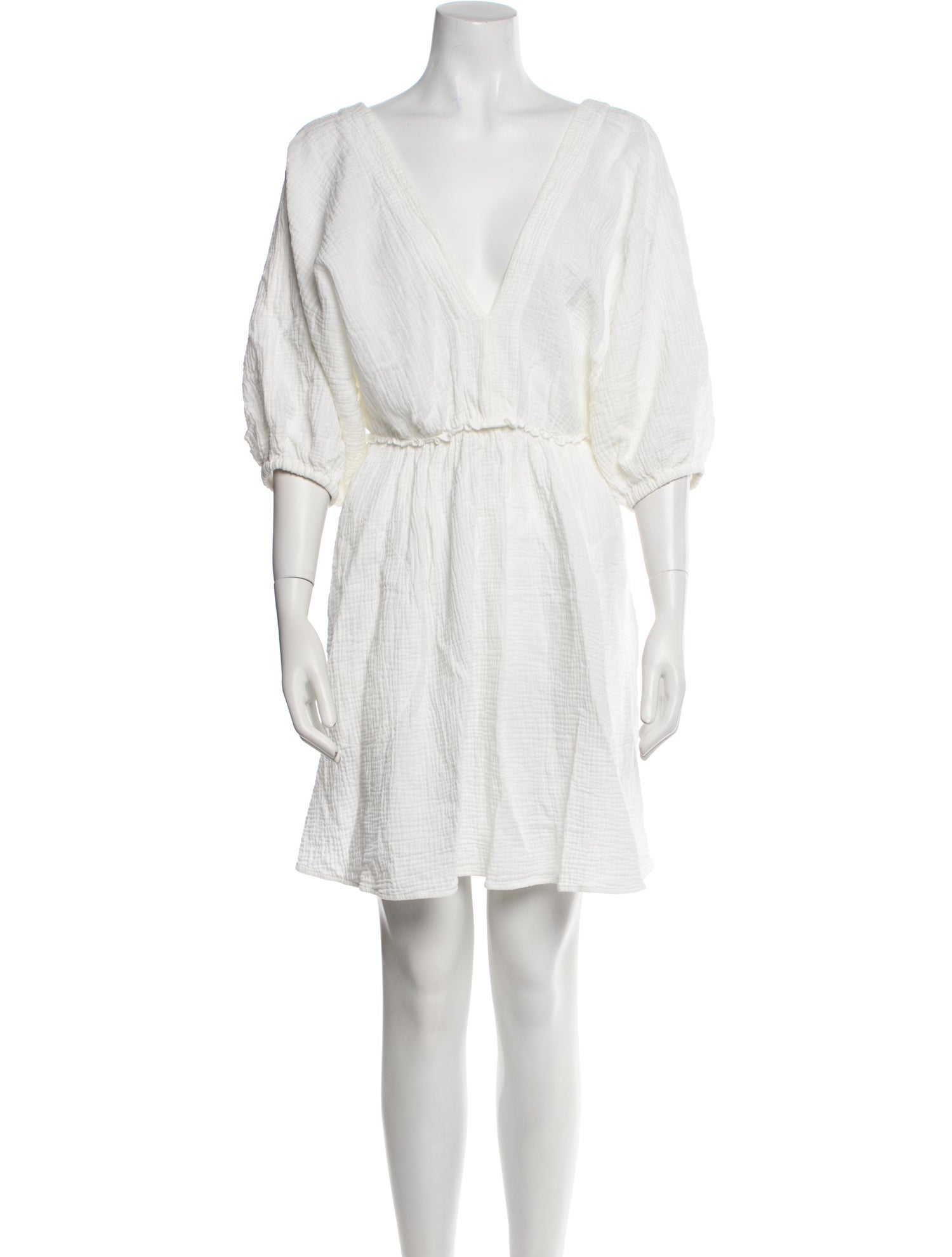 Eres V-Neck Mini Dress