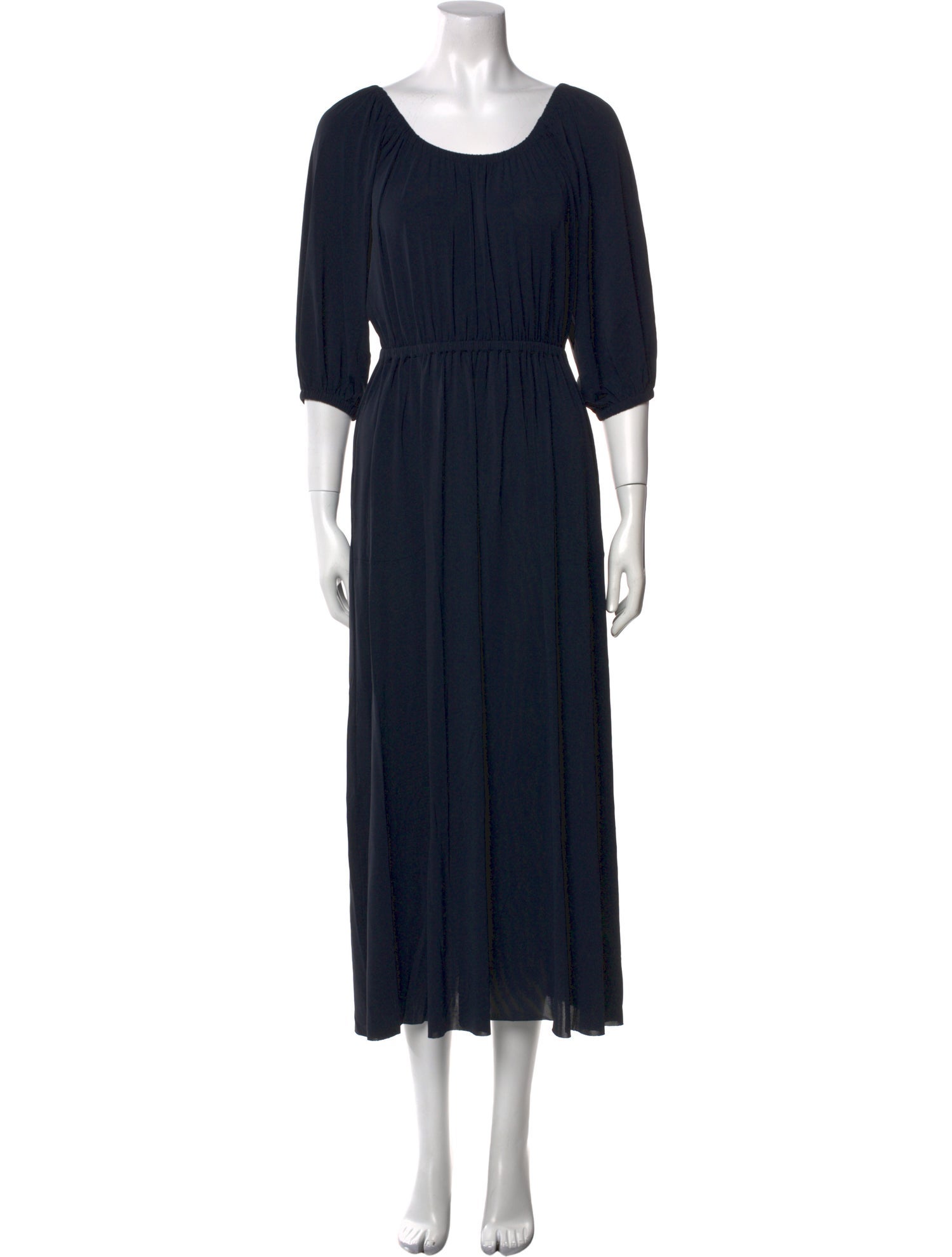 Eres Scoop Neck Long Dress