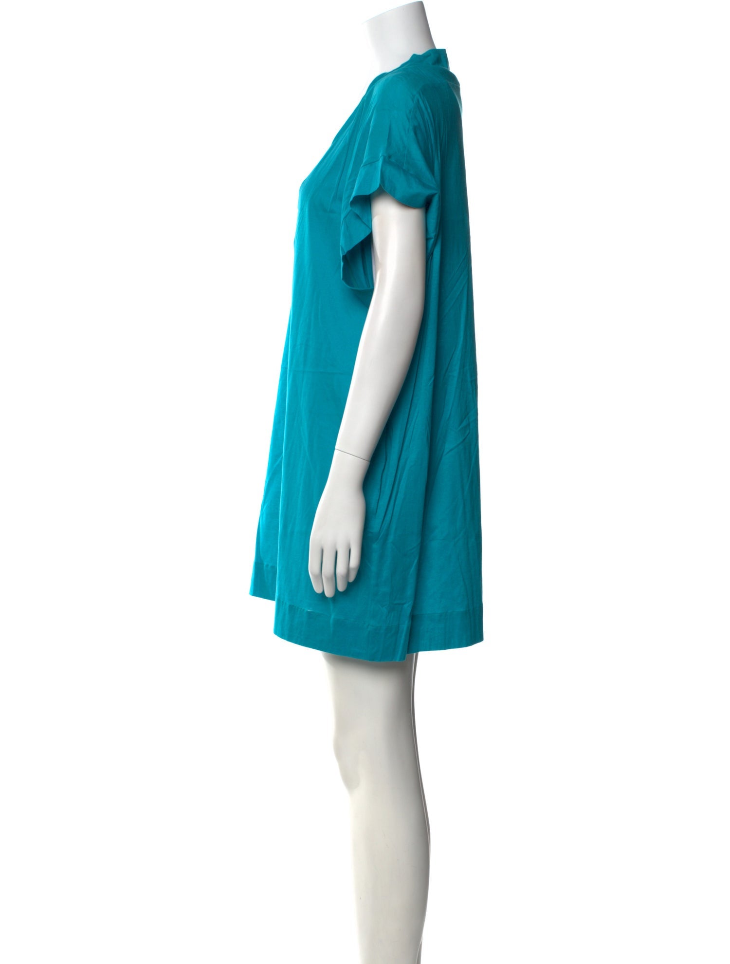 Eres Cowl Neck Mini Dress