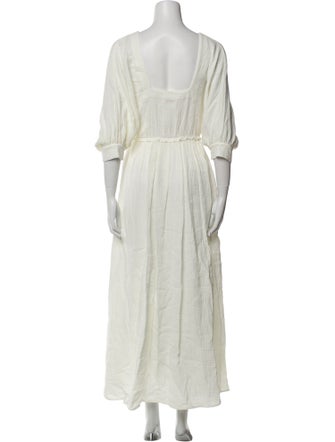 Eres V-Neck Long Dress