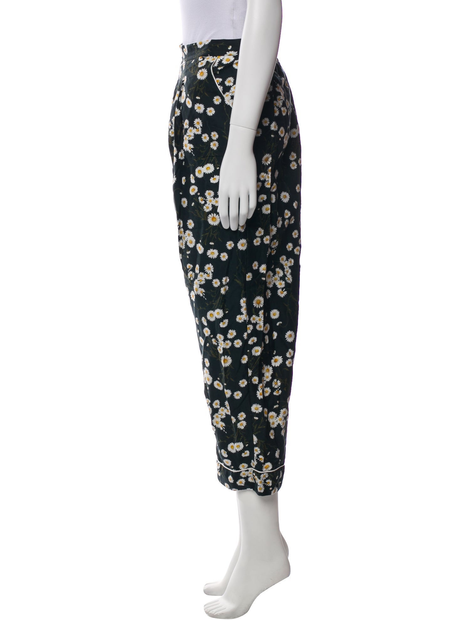 Eres Silk Floral Print Pajamas