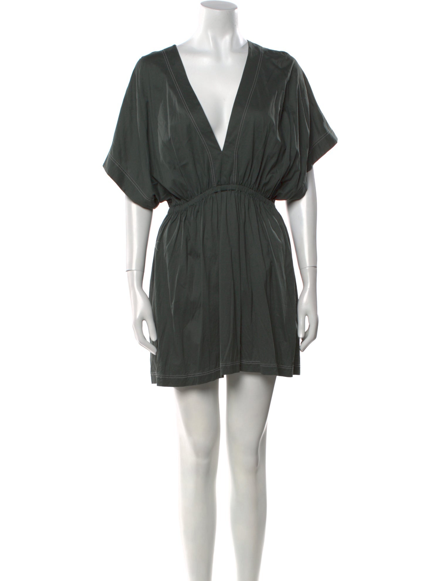 Eres V-Neck Mini Dress