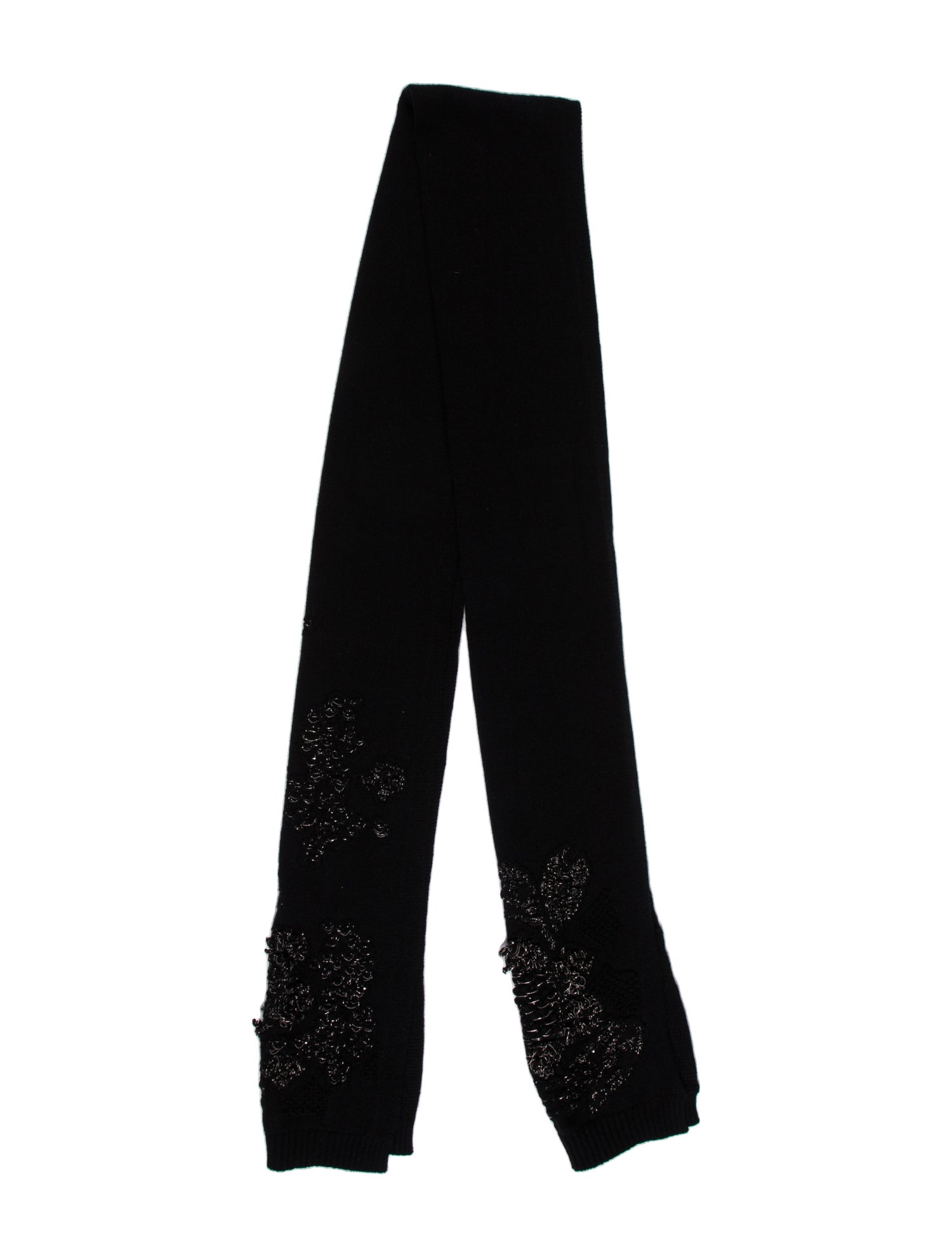 Eres Cashmere Floral Print Scarf