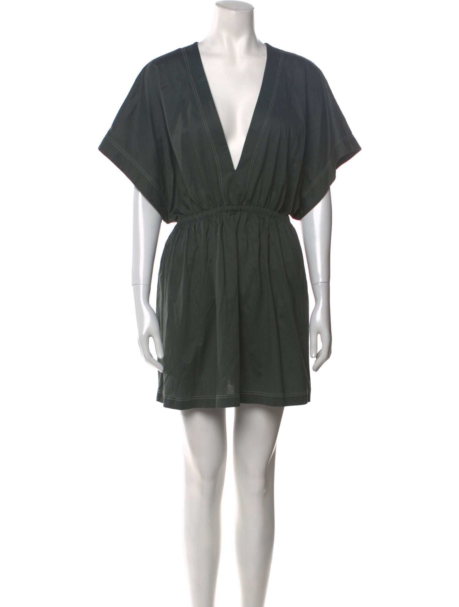 Eres V-Neck Mini Dress