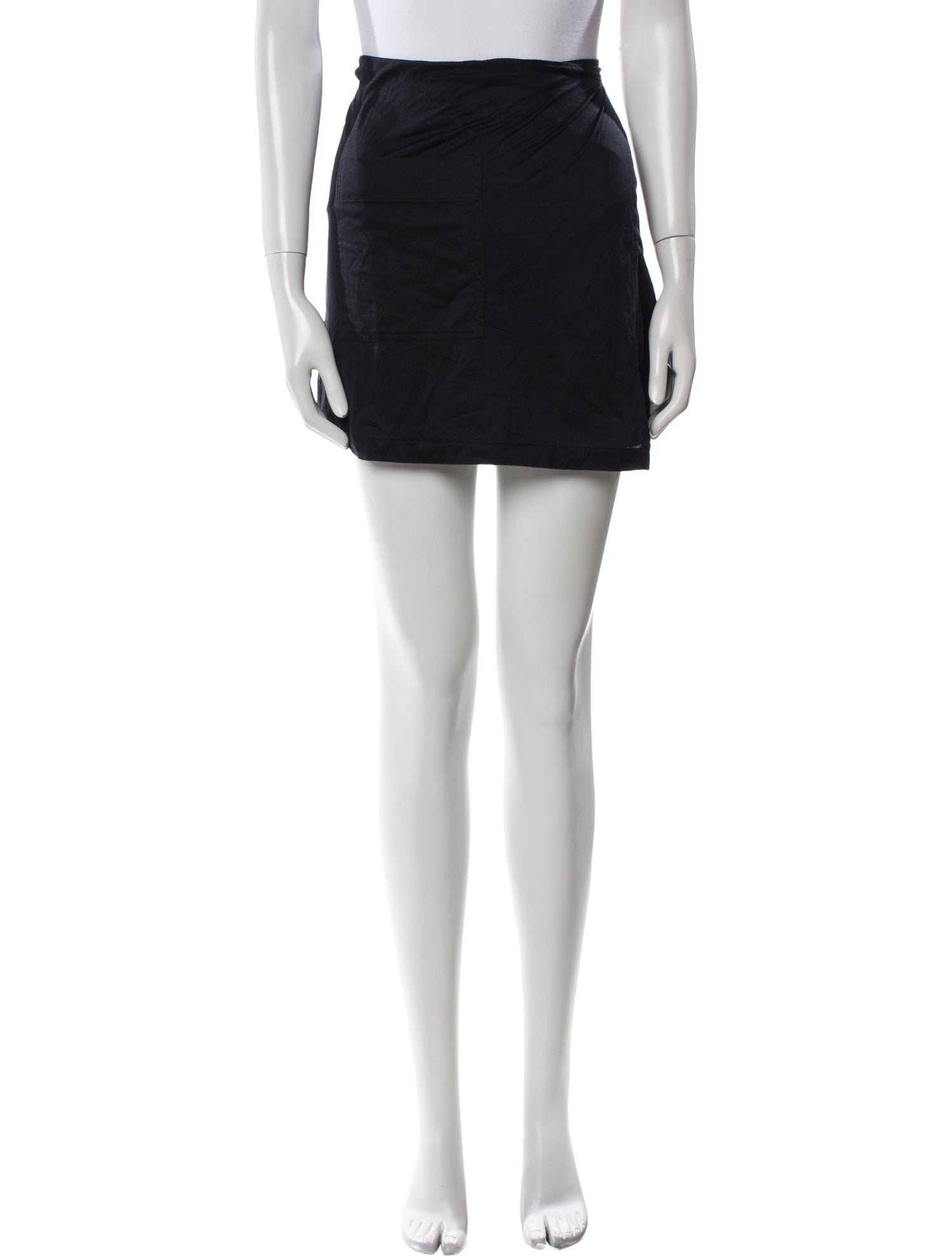 Eres Pleated Accents Mini Skirt