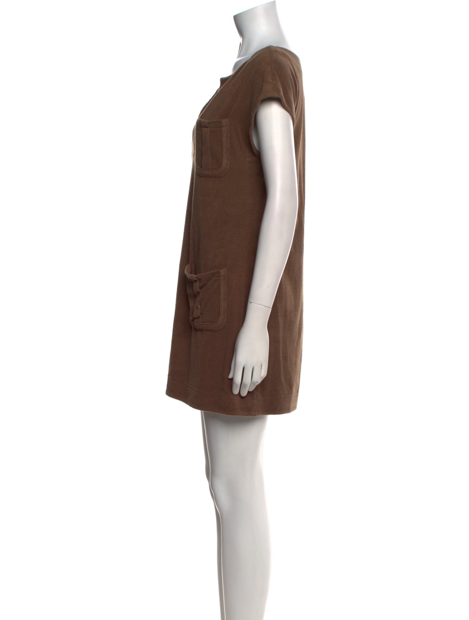 Eres V-Neck Mini Dress