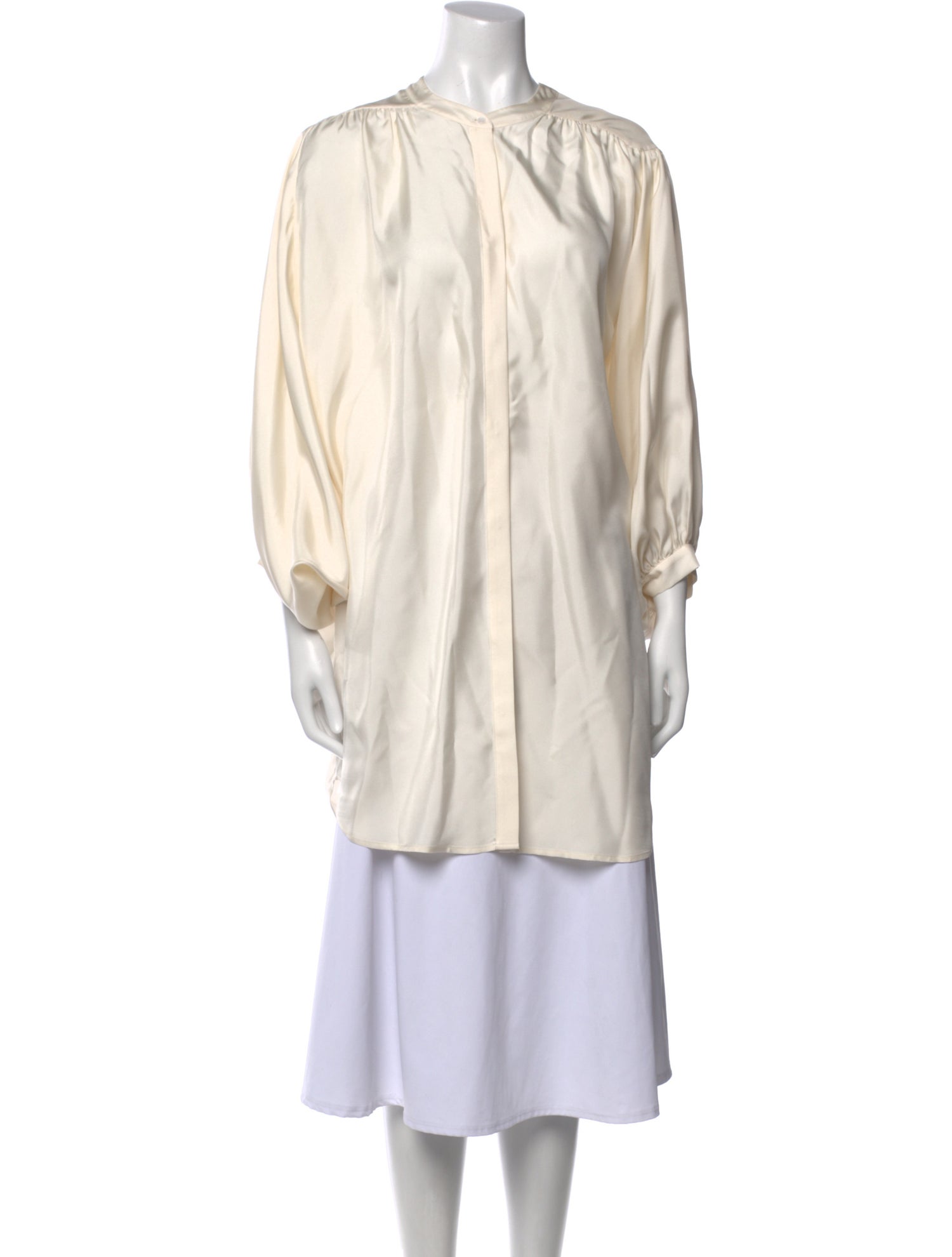 Eres Silk Bateau Neckline Tunic