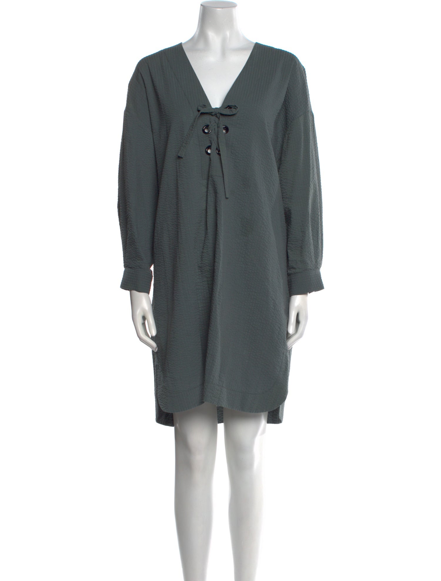 Eres V-Neck Mini Dress