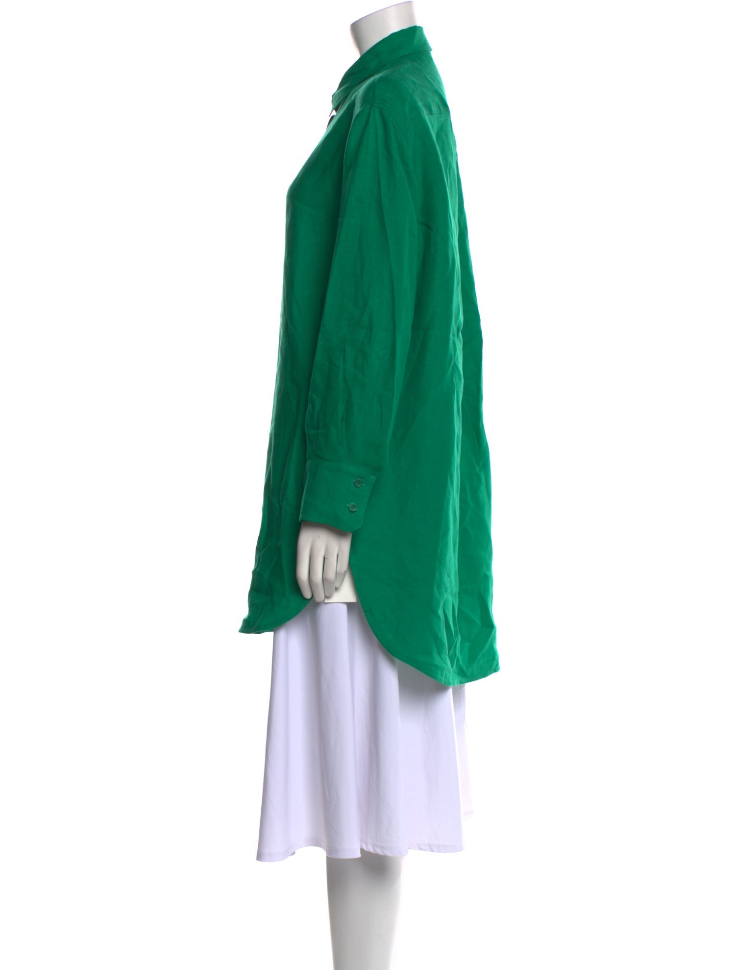 Eres Linen Long Sleeve Tunic