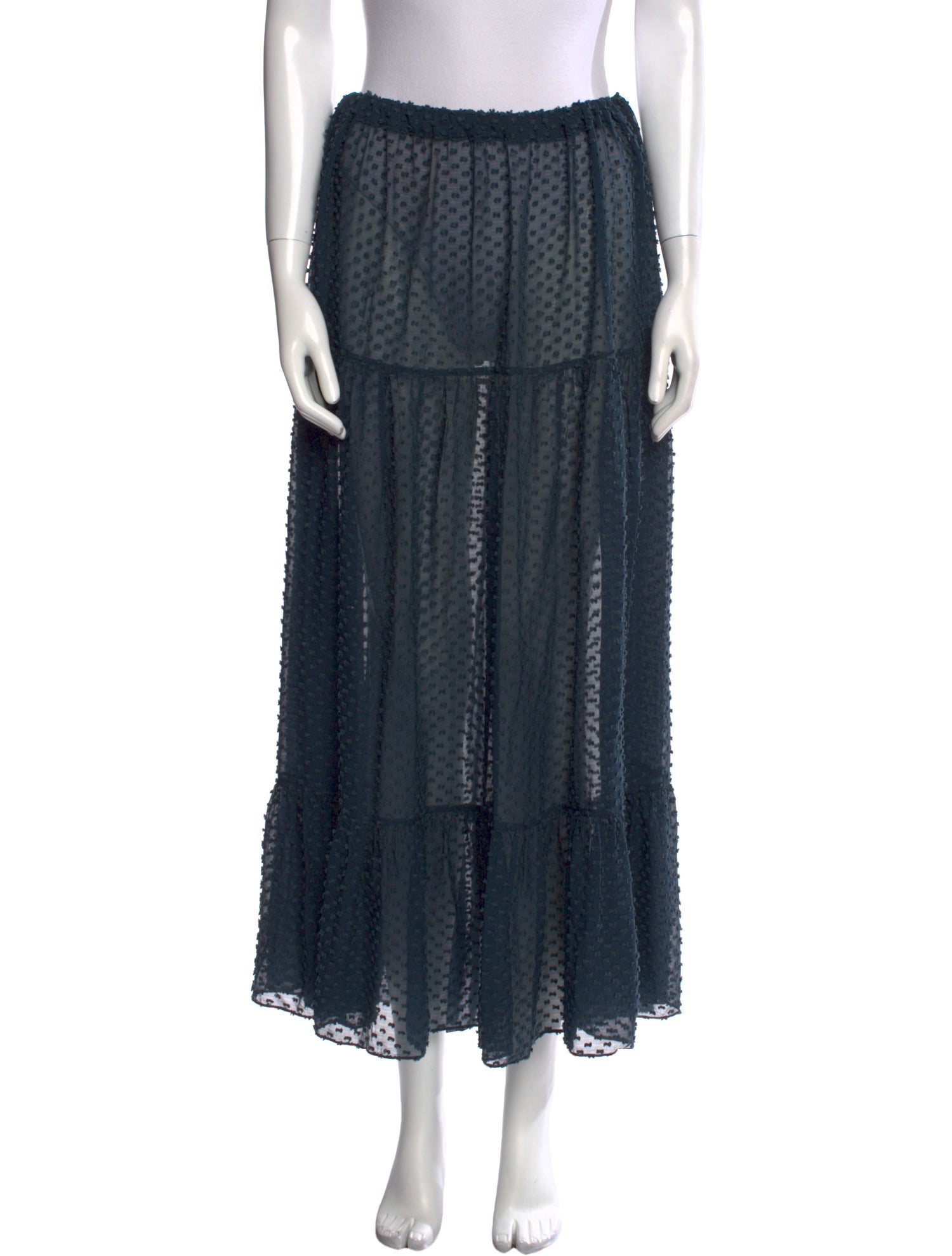 Eres Silk Long Skirt