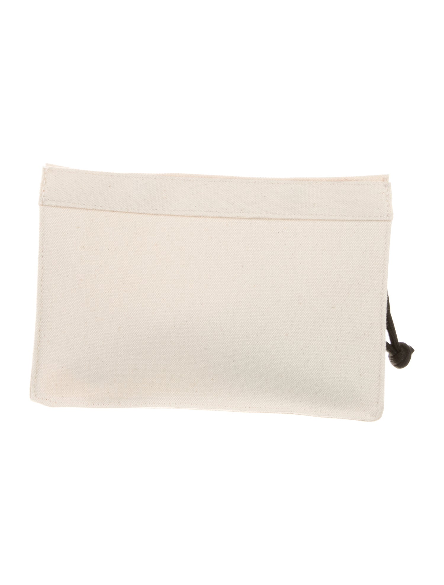 Eres Printed Canvas Cosmetic Bag