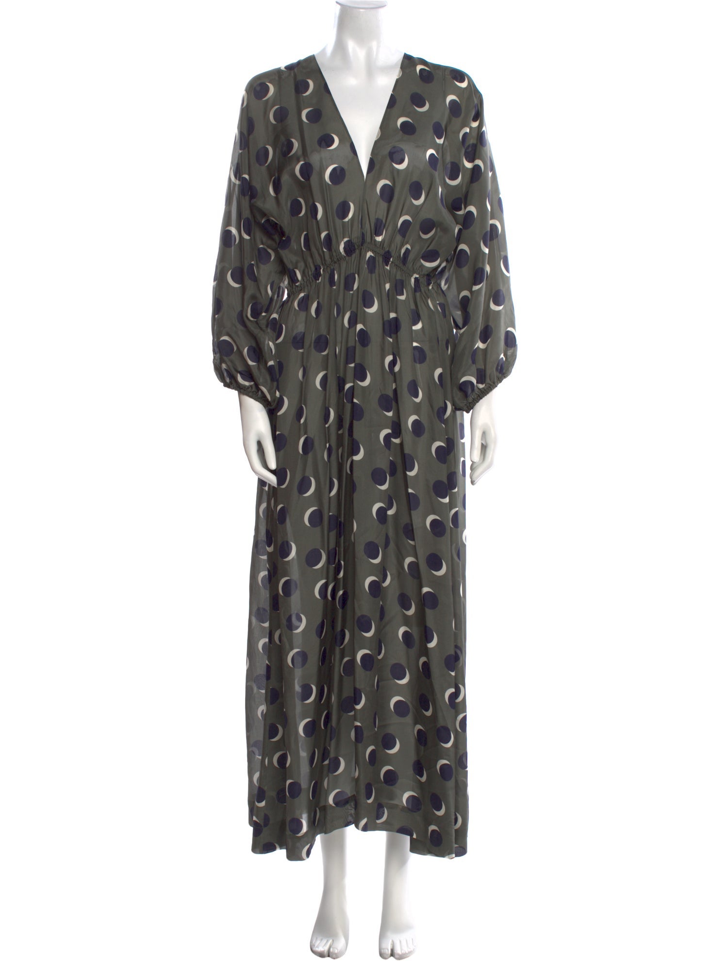 Eres Silk Long Dress