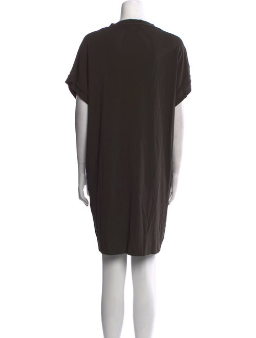 Eres V-Neck Knee-Length Dress