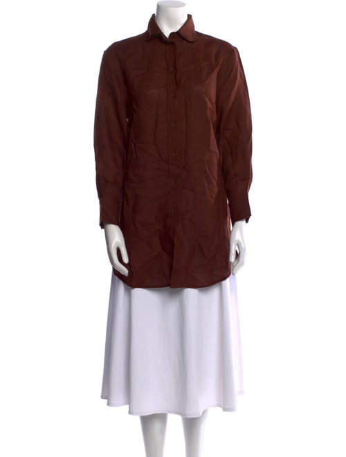 Eres Linen Long Sleeve Tunic