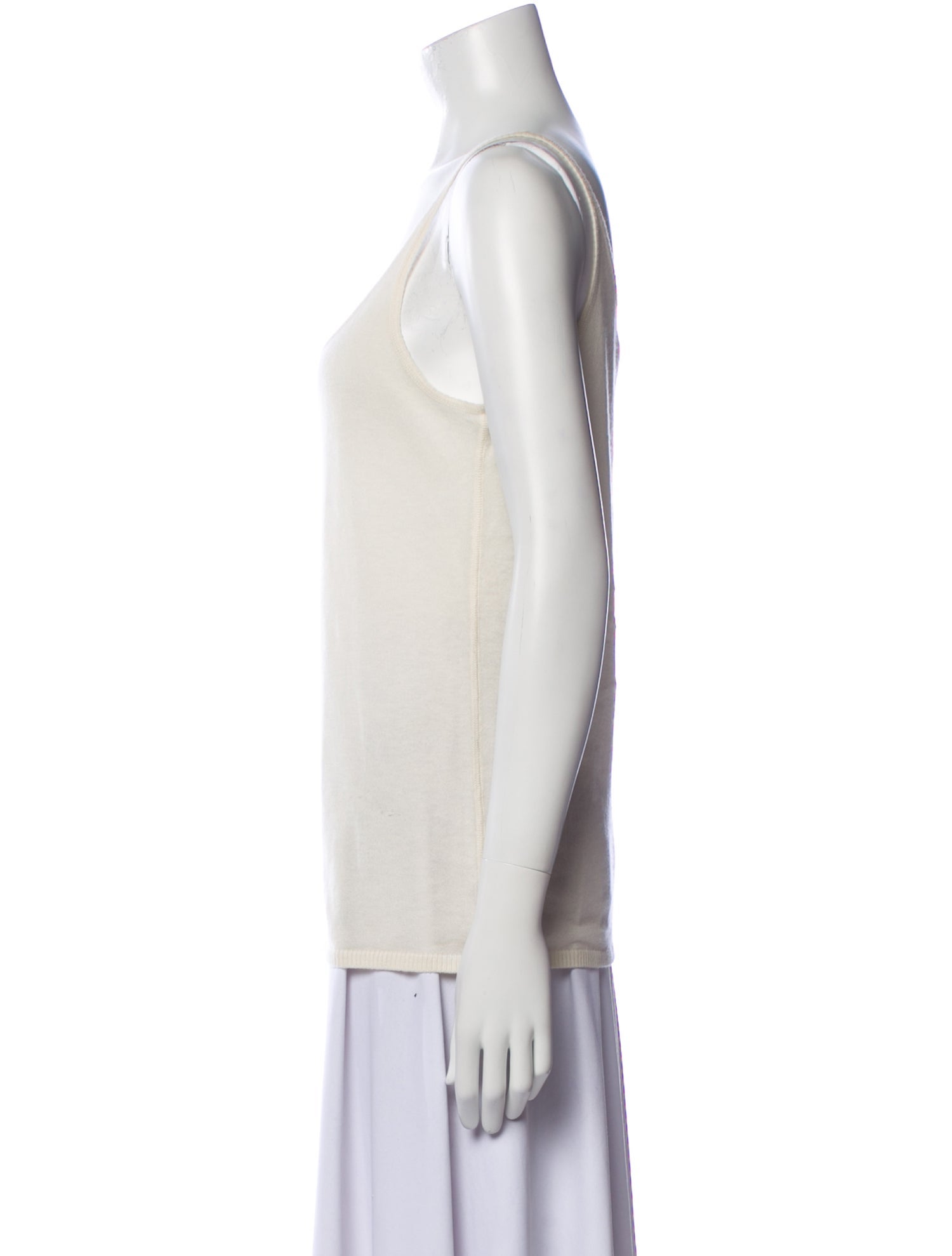 Eres Cashmere Scoop Neck Top