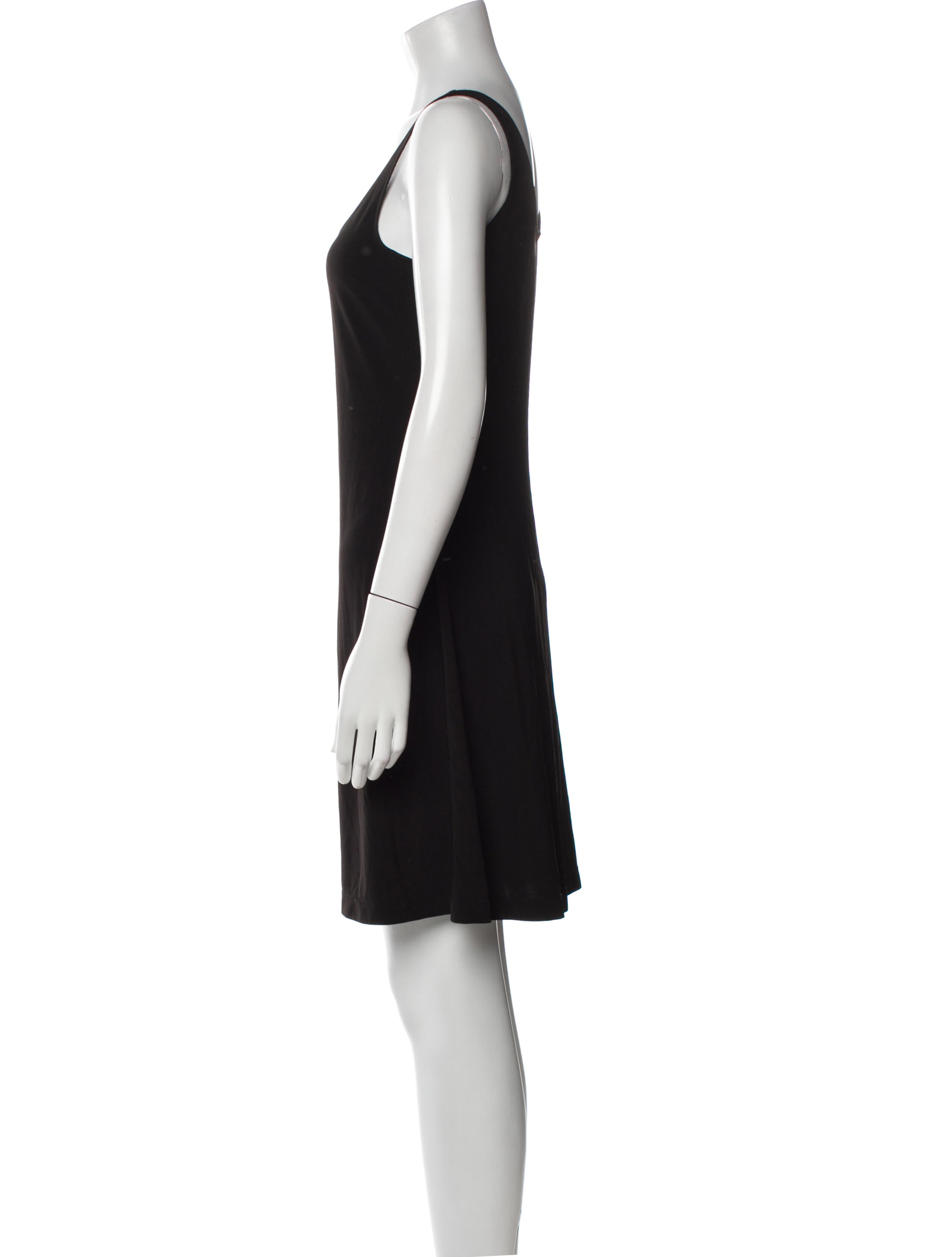 Eres Scoop Neck Mini Dress