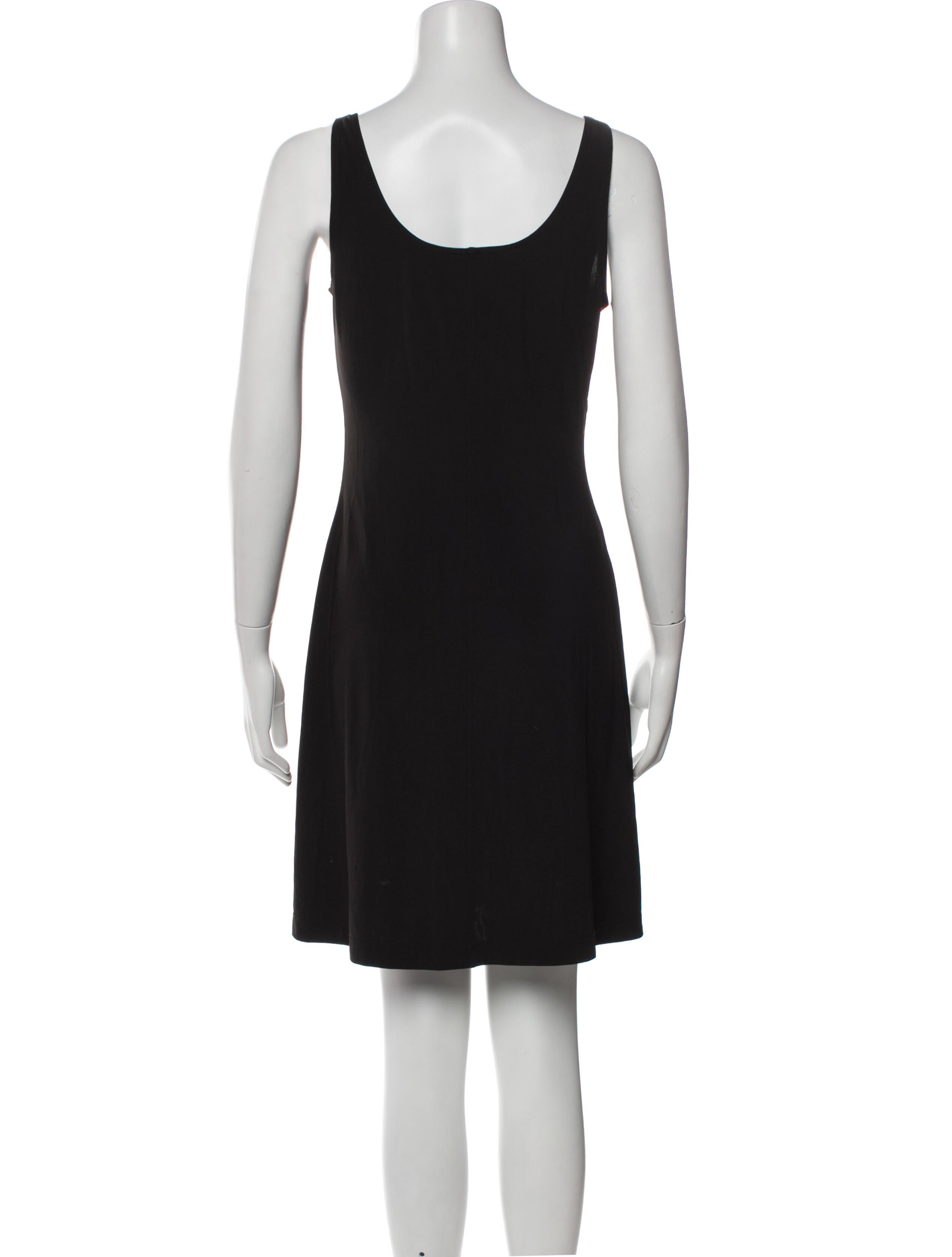 Eres Scoop Neck Mini Dress