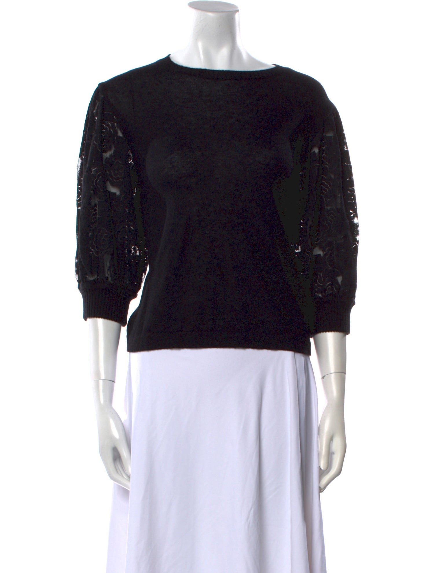 Eres Cashmere Bateau Neckline Sweater