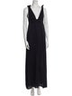 Eres V-Neck Long Dress