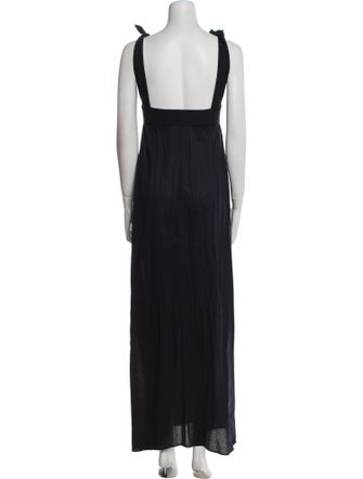 Eres V-Neck Long Dress