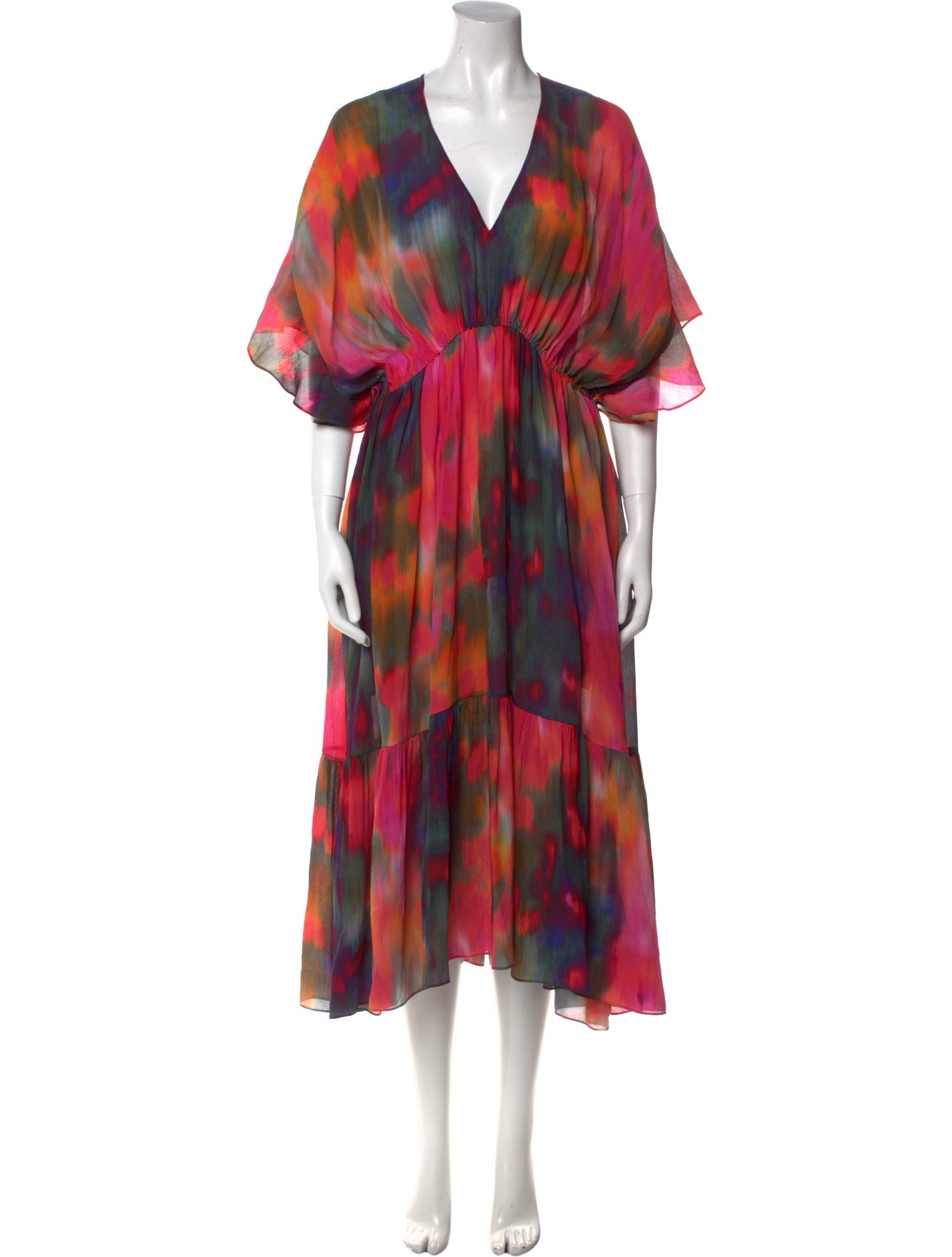 Eres Printed Long Dress