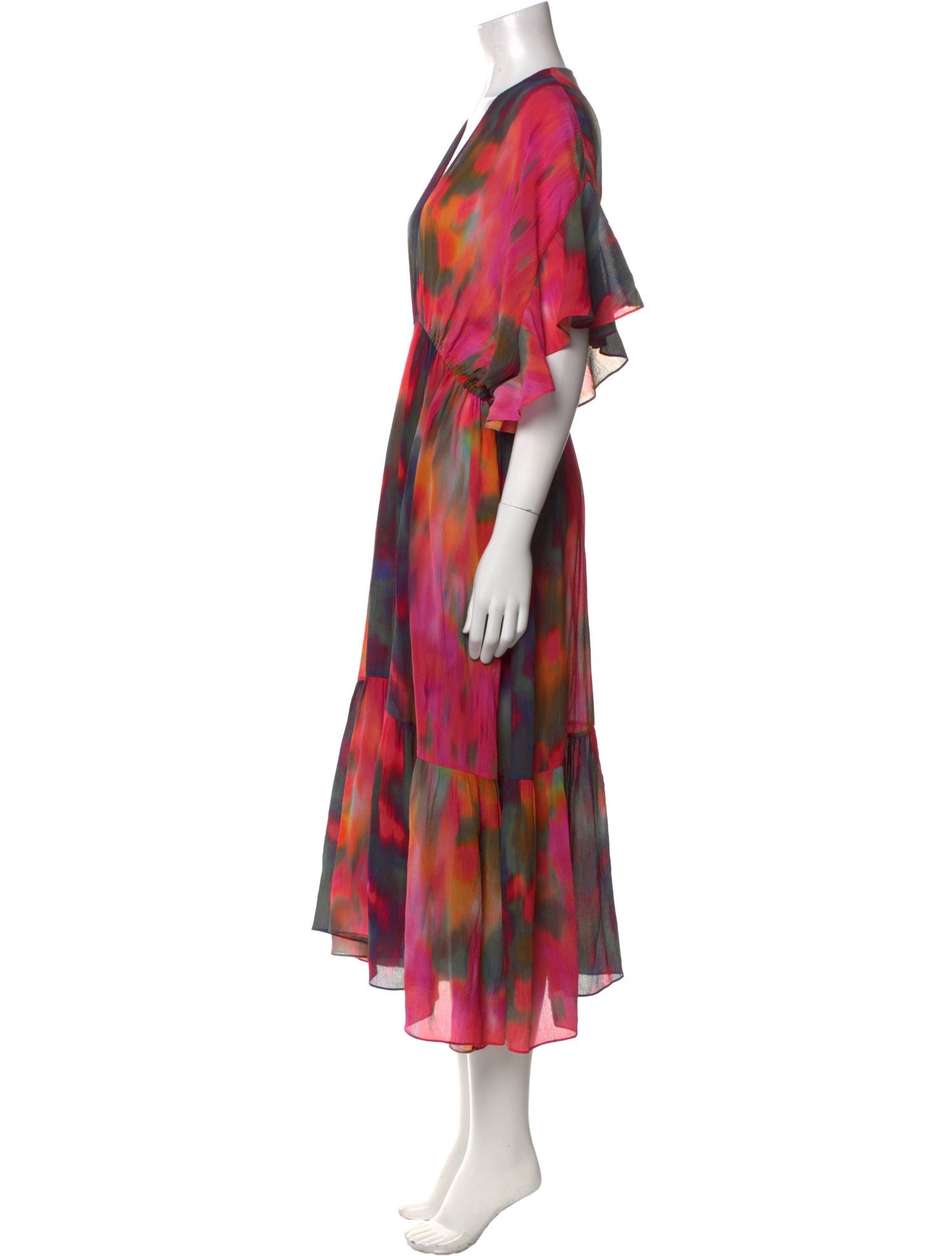 Eres Printed Long Dress