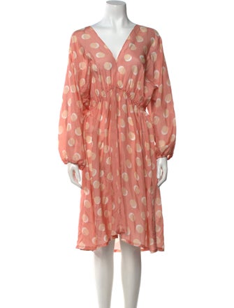 Eres Silk Knee-Length Dress