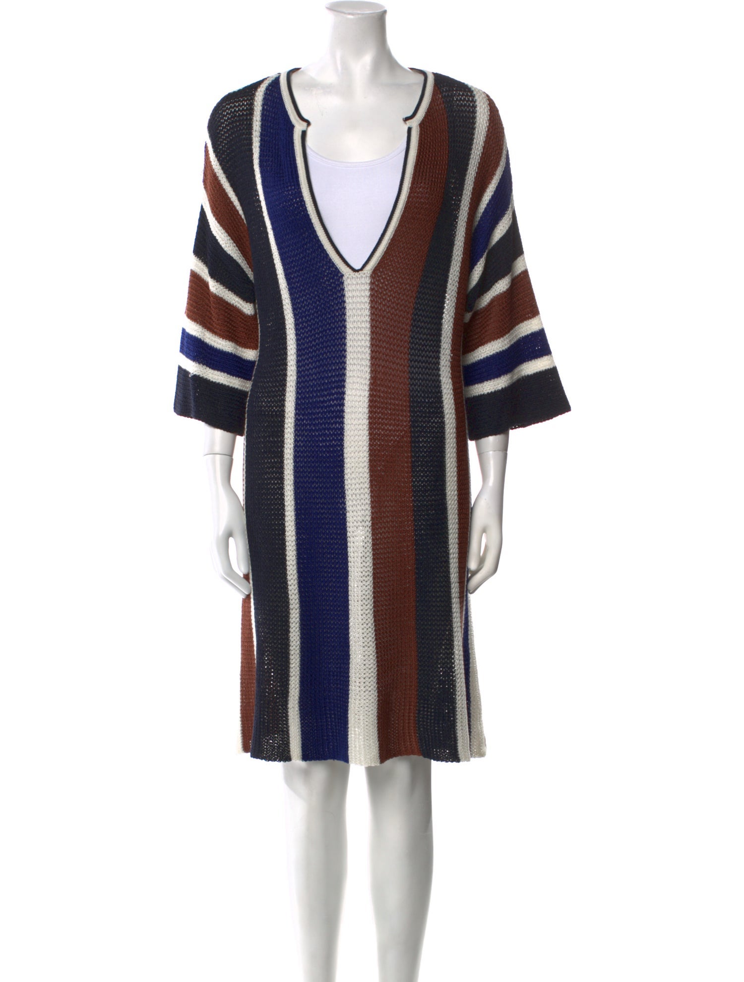 Eres Striped Mini Dress