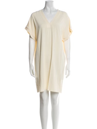 Eres V-Neck Mini Dress