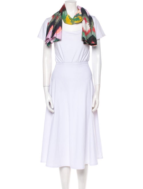 Eres Silk Printed Scarf