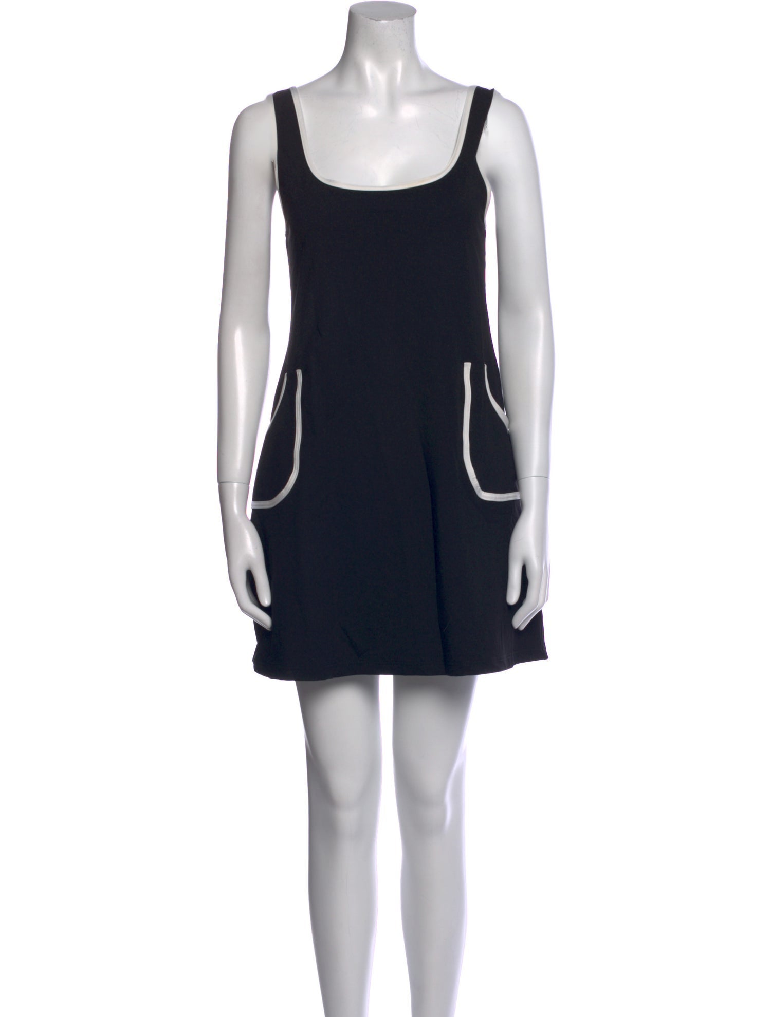 Eres Scoop Neck Mini Dress