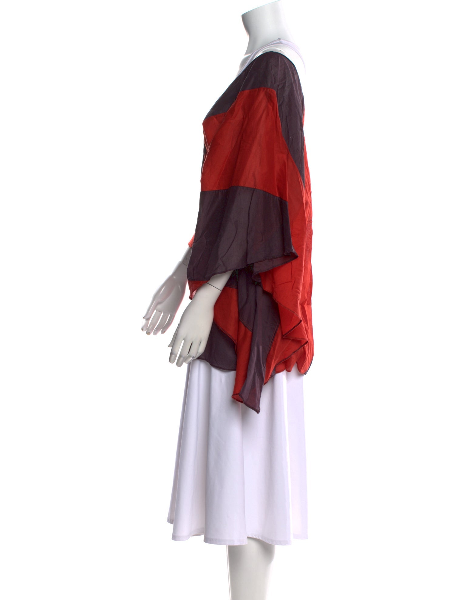 Eres Printed V-Neck Blouse