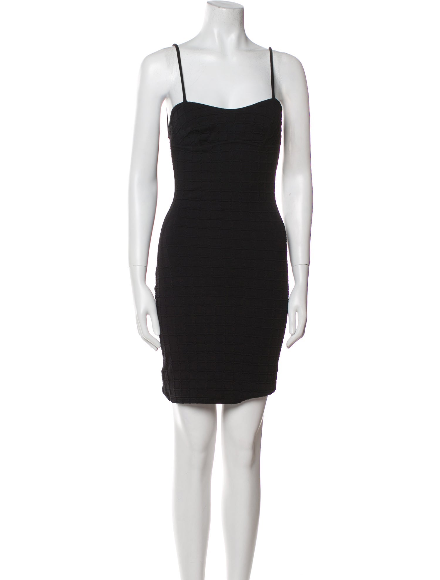 Eres Square Neckline Mini Dress