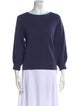 Eres Wool Bateau Neckline Sweater