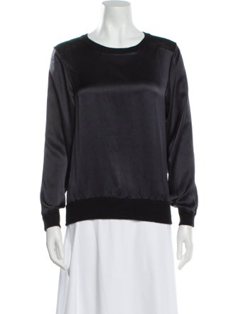 Eres Silk Crew Neck Sweatshirt