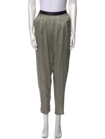 Eres Silk Straight Leg Pants