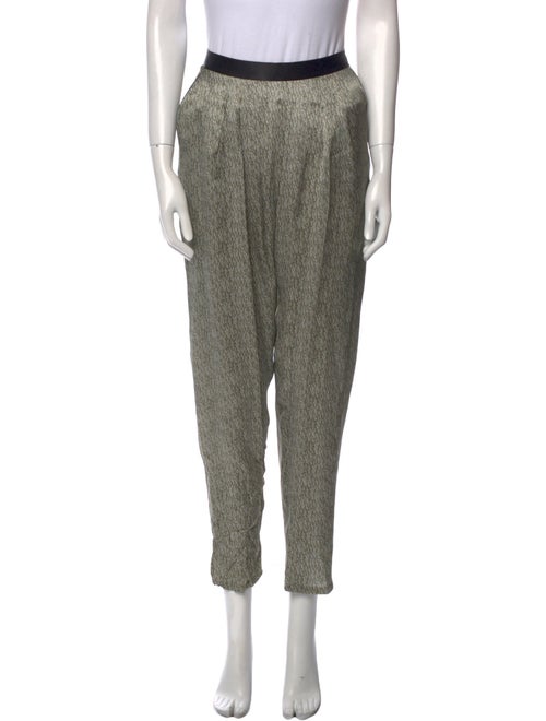 Eres Silk Straight Leg Pants