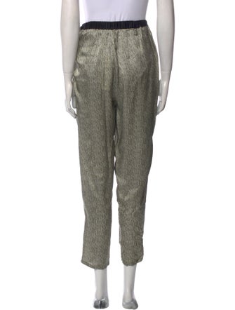 Eres Silk Straight Leg Pants