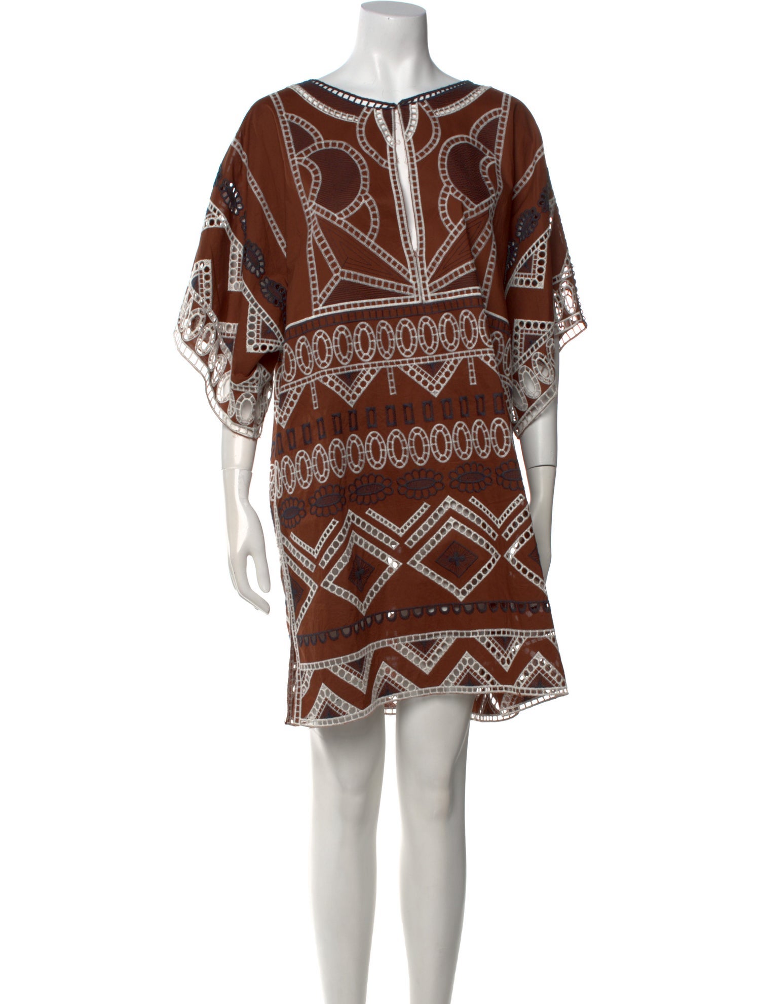 Eres Printed Mini Dress