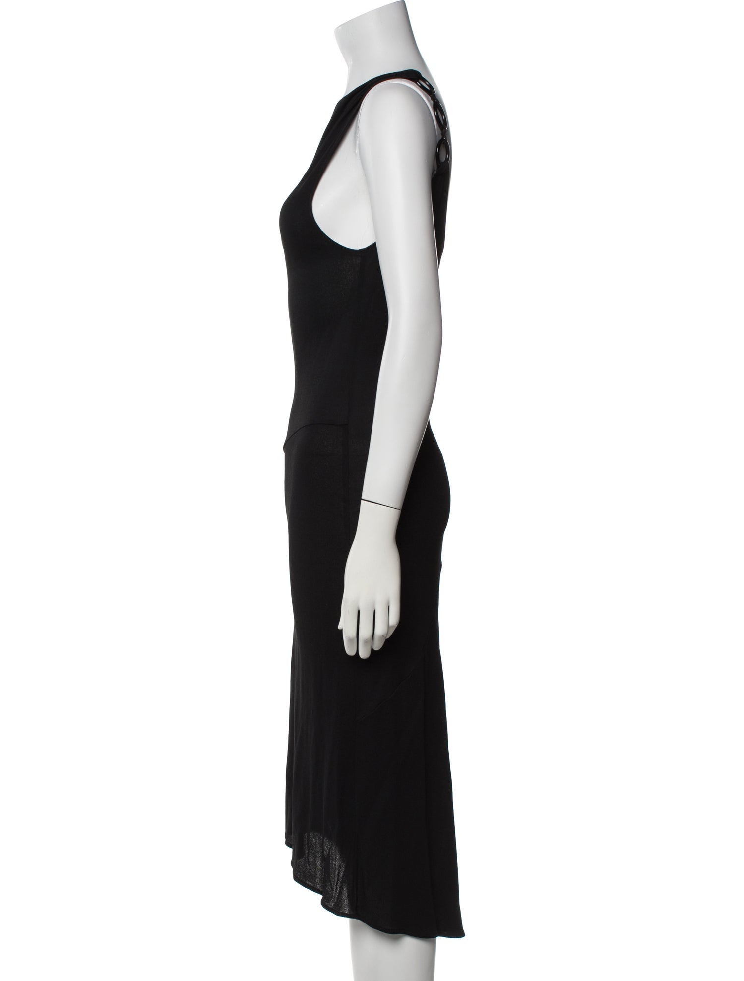 Eres One-Shoulder Midi Length Dress